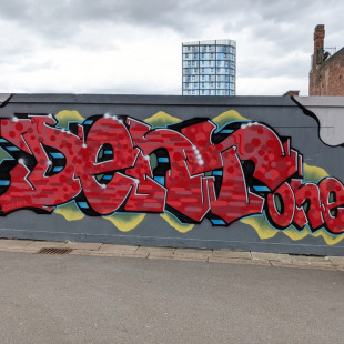 Exchange Street Graffiti (May 2021)